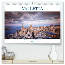 Valletta – Morbide Schönheit im Mittelmeer (hochwertiger Premium Wandkalender 2024 DIN A2 quer), Kunstdruck in Hochglanz von Weck,  Dieter