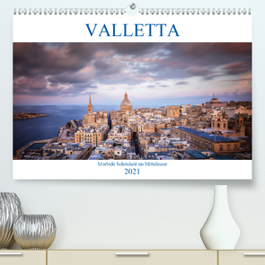 Valletta – Morbide Schönheit im Mittelmeer (Premium, hochwertiger DIN A2 Wandkalender 2021, Kunstdruck in Hochglanz) von Weck,  Dieter