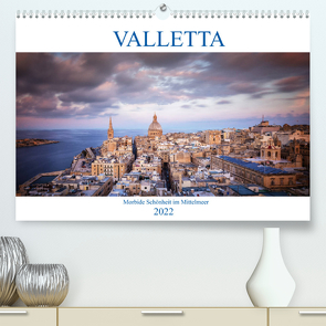 Valletta – Morbide Schönheit im Mittelmeer (Premium, hochwertiger DIN A2 Wandkalender 2022, Kunstdruck in Hochglanz) von Weck,  Dieter