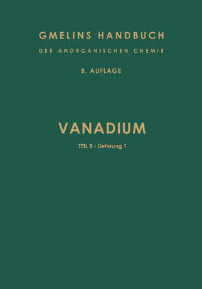 Vanadium von Maple,  T. G.