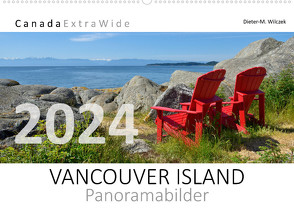 VANCOUVER ISLAND Panoramabilder (Wandkalender 2024 DIN A2 quer), CALVENDO Monatskalender von Wilczek,  Dieter-M.