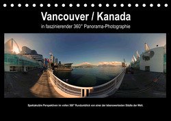 Vancouver / Kanada in faszinierender 360° Panorama-Photographie (Tischkalender 2023 DIN A5 quer) von by AmosArtwork,  Copyright, Portele,  Armin