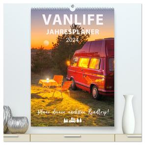 Vanlife Jahresplaner (hochwertiger Premium Wandkalender 2024 DIN A2 hoch), Kunstdruck in Hochglanz von Weigt,  Mario