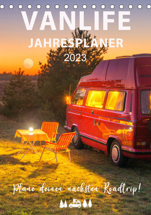 Vanlife Jahresplaner (Tischkalender 2023 DIN A5 hoch) von Weigt,  Mario