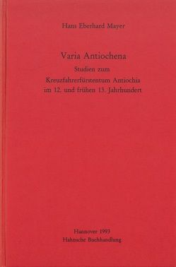 Varia Antiochena von Mayer,  Hans Eberhard