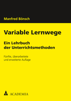 Variable Lernwege von Bönsch,  Manfred