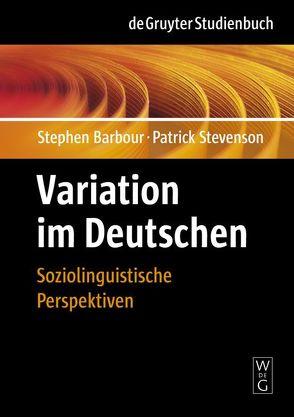 Variation im Deutschen von Barbour,  Stephen, Gebel,  Konstanze, Stevenson,  Patrick