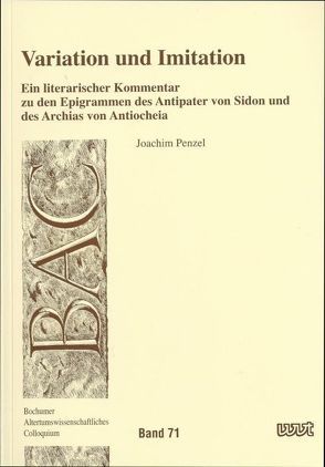 Variation und Imitation von Penzel,  Joachim