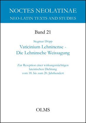 Vaticinium Lehninense – Die Lehninsche Weissagung von Döpp,  Siegmar