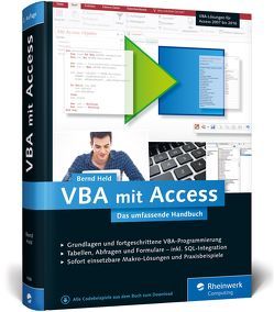 VBA mit Access von Held,  Bernd