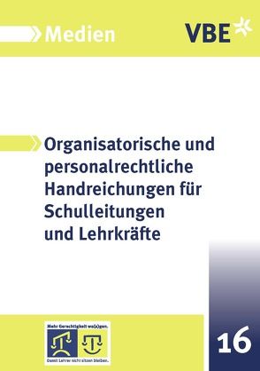 Organisatorische und personalrechtliche Handreichungen für Sch von Boldt,  Gerhard