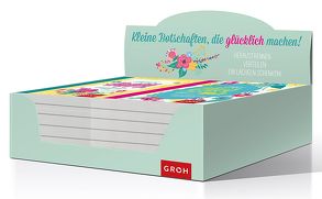 VE 2×5 Ex Glücksbotschaften „Streu Glück in die Welt“/“Einfach Happy“ von Groh Kreativteam