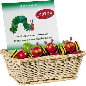 VE Die kleine Raupe Nimmersatt – Holzraupe 10 Ex. von Carle,  Eric