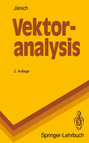 Vektoranalysis von Jänich,  Klaus