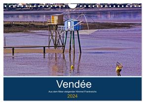 Vendée Aus dem Meer steigender Himmel Frankreichs (Wandkalender 2024 DIN A4 quer), CALVENDO Monatskalender von Benning,  Kristen