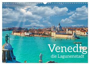 Venedig – Die Lagunenstadt (Wandkalender 2024 DIN A3 quer), CALVENDO Monatskalender von Böck,  Herbert