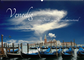 Venedig, eine Stadt im Ausnahmezustand (Wandkalender 2023 DIN A2 quer) von Rufotos