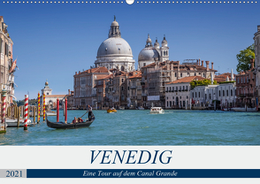 VENEDIG Eine Tour auf dem Canal Grande (Wandkalender 2021 DIN A2 quer) von Viola,  Melanie