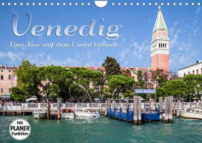 VENEDIG Eine Tour auf dem Canal Grande (Wandkalender 2023 DIN A4 quer) von Viola,  Melanie