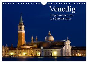 Venedig – Impressionen aus La Serenissima (Wandkalender 2024 DIN A4 quer), CALVENDO Monatskalender von Schonnop,  Juergen