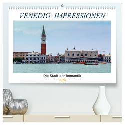 Venedig Impressionen (hochwertiger Premium Wandkalender 2024 DIN A2 quer), Kunstdruck in Hochglanz von Zofia Brinker,  Aneta