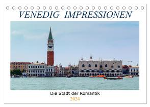 Venedig Impressionen (Tischkalender 2024 DIN A5 quer), CALVENDO Monatskalender von Zofia Brinker,  Aneta