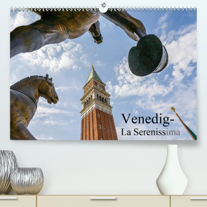 Venedig – La Serenissima (Premium, hochwertiger DIN A2 Wandkalender 2021, Kunstdruck in Hochglanz) von R. Hentschel,  Lothar