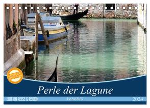 VENEDIG – Perle der Lagune (Tischkalender 2024 DIN A5 quer), CALVENDO Monatskalender von Kästner,  Gerwin