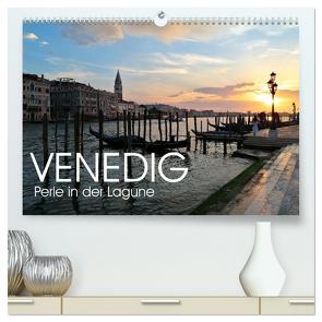 Venedig – Perle in der Lagune (hochwertiger Premium Wandkalender 2024 DIN A2 quer), Kunstdruck in Hochglanz von Stützle,  Michael