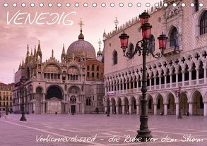 Venedig – Vorkarnevalszeit (Tischkalender 2018 DIN A5 quer) von Caccia,  Enrico