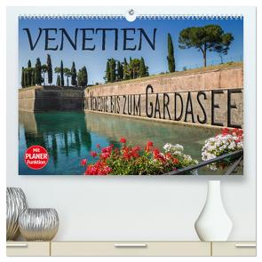 VENETIEN von Venedig bis zum Gardasee (hochwertiger Premium Wandkalender 2024 DIN A2 quer), Kunstdruck in Hochglanz von Viola,  Melanie