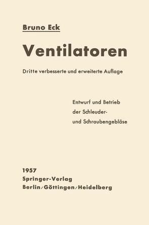 Ventilatoren von Eck,  Bruno