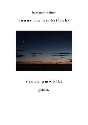 venus im herbstlicht – venus umwölkt von Ritter,  Hans Martin