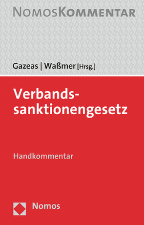 Verbandssanktionengesetz von Gazeas,  Nikolaos, Waßmer,  Martin