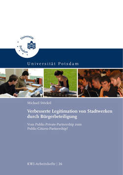 Verbesserte Legitimation von Stadtwerken durch Bürgerbeteiligung von Stöckel,  Michael