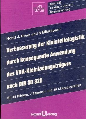 Verbesserung der Kleinteilelogistik von Roos,  Horst J.