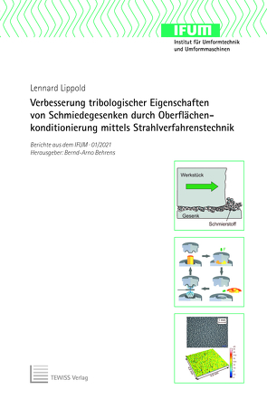 Verbesserung tribologischer Eigenschaften von Schmiedegesenken durch Oberflächenkonditionierung mittels Strahlverfahrenstechnik von Behrens,  Bernd-Arno, Lippold,  Lennard