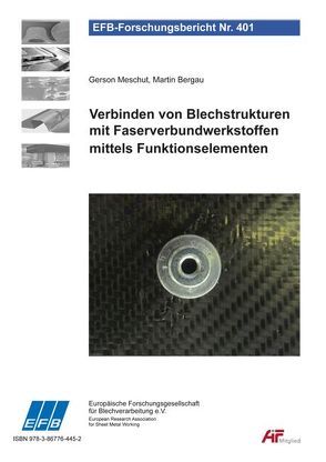 Verbinden von Blechstrukturen mit Faserverbundwerkstoffen mittels Funktionselementen von Bergau,  Martin, Meschut,  Gerson