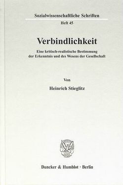 Verbindlichkeit. von Stieglitz,  Heinrich