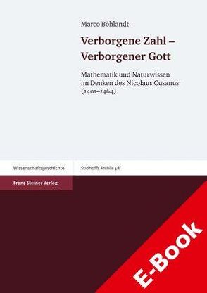 Verborgene Zahl – Verborgener Gott von Böhlandt,  Marco