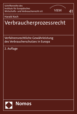 Verbraucherprozessrecht von Koch,  Harald