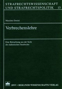 Verbrechenslehre von Donini,  Massimo