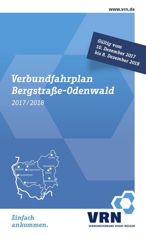 Verbundfahrplan 2017/2018 von Verkehrsverbund Rhein-Neckar (VRN GmbH)