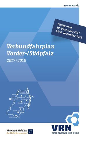 Verbundfahrplan 2017/2018 von Verkehrsverbund Rhein-Neckar (VRN GmbH)