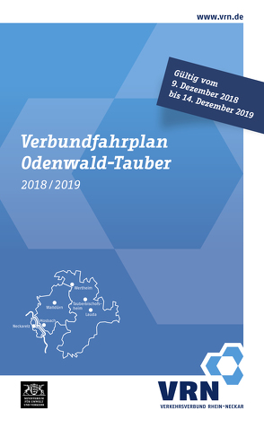 Verbundfahrplan 2018/2019 von Verkehrsverbund Rhein-Neckar (VRN GmbH)