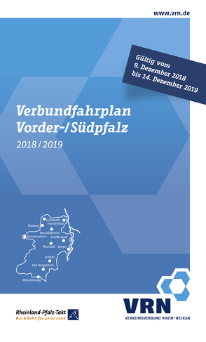 Verbundfahrplan 2018/2019 von Verkehrsverbund Rhein-Neckar (VRN GmbH)