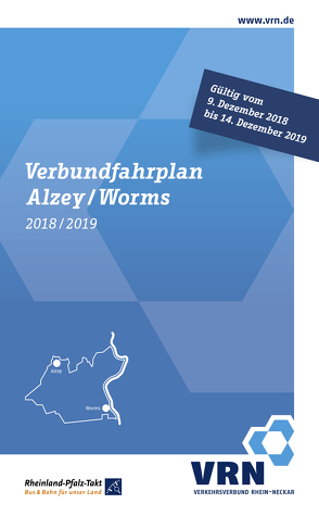 Verbundfahrplan 2018/2019 von Verkehrsverbund Rhein-Neckar (VRN GmbH)