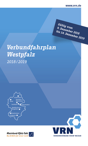 Verbundfahrplan 2018/2019 von Verkehrsverbund Rhein-Neckar (VRN GmbH)