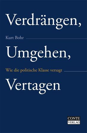 Verdrängen, Umgehen, Vertagen von Bohr,  Kurt