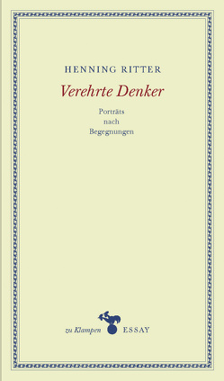 Verehrte Denker von Hamilton,  Anne, Ritter,  Henning